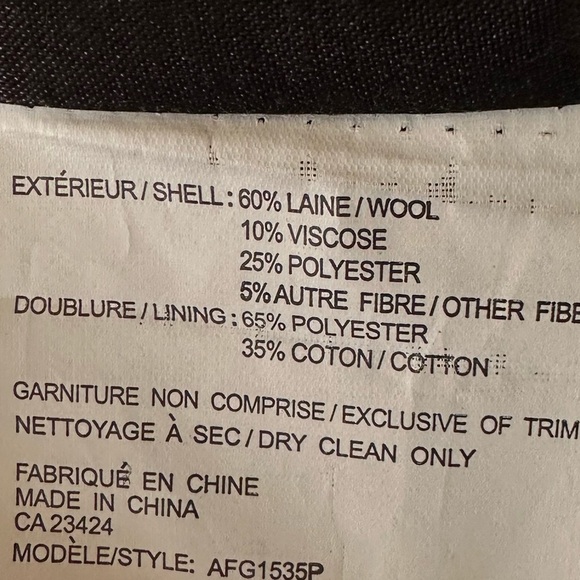 Stunning Oversized Relaxed Wool Overcoat Coat Deep Navy - Picture 12 of 13